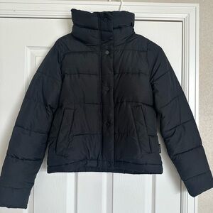 Abercrombie Cropped Puffer Jacket